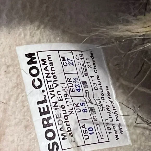 Sorel Red and Black Winter Boots - Picture 5 of 5